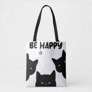 Süße spähende Katzen-Tragetasche Tasche