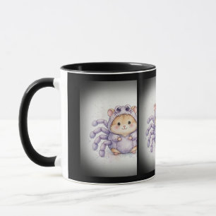 Süße Spinne Hamster Kostüm Tasse