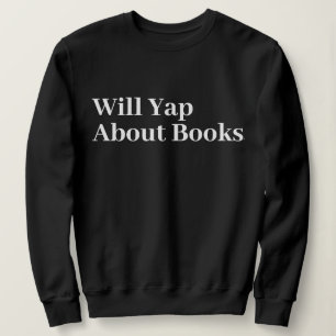 Süße stilvolle moderne lustige Will Yap über Büche Sweatshirt