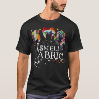 Süße Stoffknöpfe zum Riechen für Quilten Quilter N T-Shirt