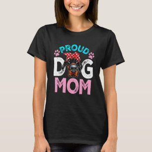 Süße stolze Dobermann-Hundemutter Muttertag T-Shirt