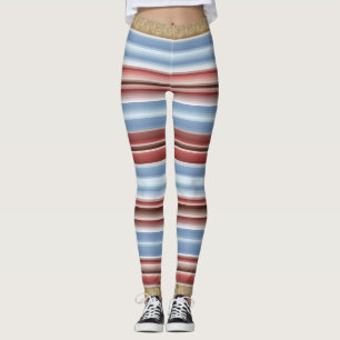 Süße Streifen-Leggings Lang Leggings
