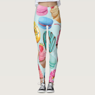 Süße Süßigkeiten: Muster der Freude. Leggings