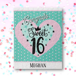 Süße Sweet 16 Geburtstagsfeier
