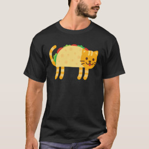 Süße Taco-Katze Lustiger Cinco De Mayo Haustierbes T-Shirt
