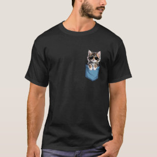 Süße Tasche Norwegische Waldkatze Liebhaber Katzen T-Shirt