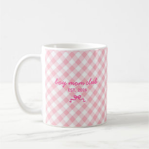 Süße Tasse mit individuellem Namen und Bogenmuster