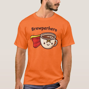 Süße Tasse Superheld Kaffee T-Shirt