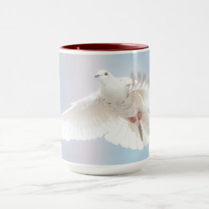 Süße Taube Weiße Taube Liebe & Frieden Symbol Voge Tasse
