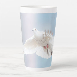 Süße Taube Weiße Taube Liebe-und-Frieden-Symbol Vo Milchtasse