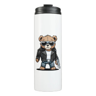 Süße Teddy Memes Thermosbecher