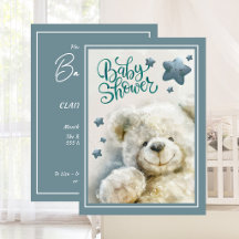 Süße Teddybär-Baby-Party 