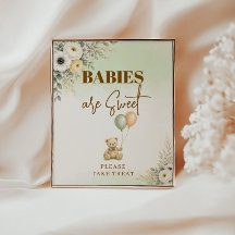 Süße Teddybär-Babys sind süße Nachspeise