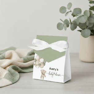 Süße Teddybär-Ballon-Baby-Party-Geschenkbox Geschenkschachtel