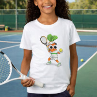 Süße Tennis-Karotte – Lustiger Sport-Gemüse