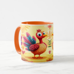 Süße Thanksgiving Truthahn Tasse