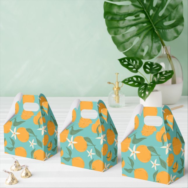 Süsse Thema Orange Clementine Mandarine Mandarin Geschenkschachtel (Zahlreiche)