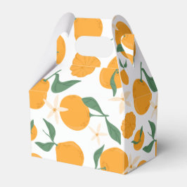 Süsse Thema Orange Clementine Mandarine Mandarin Geschenkschachtel