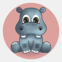 Süße Tier-Aufkleber