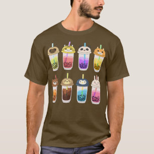 Süße Tier Boba Niedlich Kawaii Bubble Tee