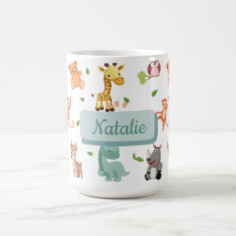 Süße Tier Cartoon Kid's Kaffeetasse
