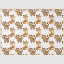 Süße Tier Design Tissue Paper