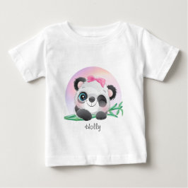 süße Tier Friendly Panda Bamboo Baby T-shirt