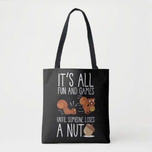 Süße Tier Funny Rodent Nut Lover Squirrel Tasche