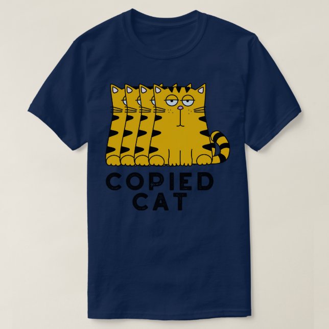 Süße Tier für kopierte Katzen Puffer 1 T-Shirt (Design vorne)