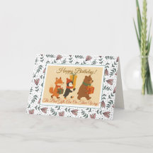 Süße Tier Gift Friends Geburtstag