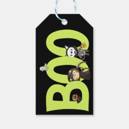 Süße Tier Halloween Boo Geschenkanhänger