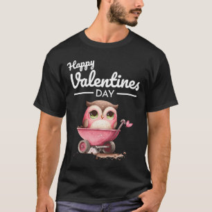 Süße Tier Heart Panda Happy Valentine Day 16 T-Shirt