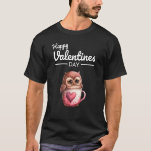 Süße Tier Heart Panda Happy Valentine Day 70 T-Shirt