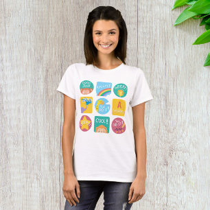 Süße Tier-Lohn für Motivierend Klassenzimmer T-Shirt