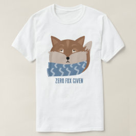 Süße Tier "Null Fox gegeben" T - Shirt