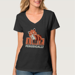 Süße Tier Periodisches Nickerchen Pajama Schlafen T-Shirt