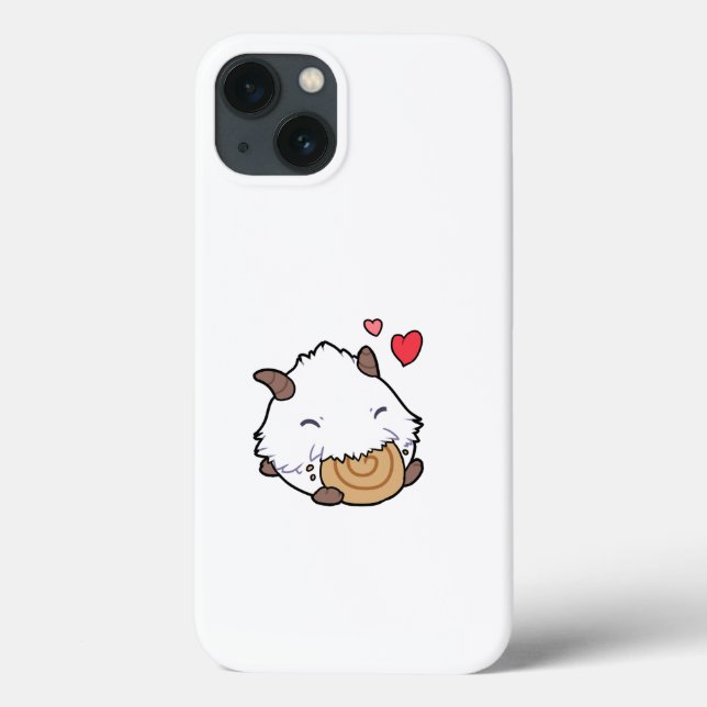 Süße Tier Poro Eating League Case-Mate iPhone Hülle (Rückseite)