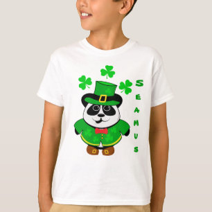 Süße Tier St Patricks Tag Personalisiert T-Shirt