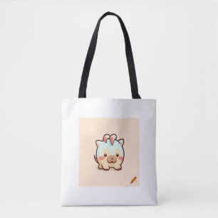 "Süße Tier Sticker Design Tote Bag - Spaß und Pla Tasche