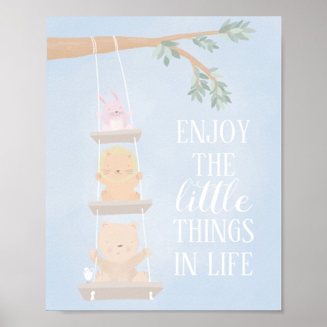 Süße Tier Swing Design Poster (Vorne)