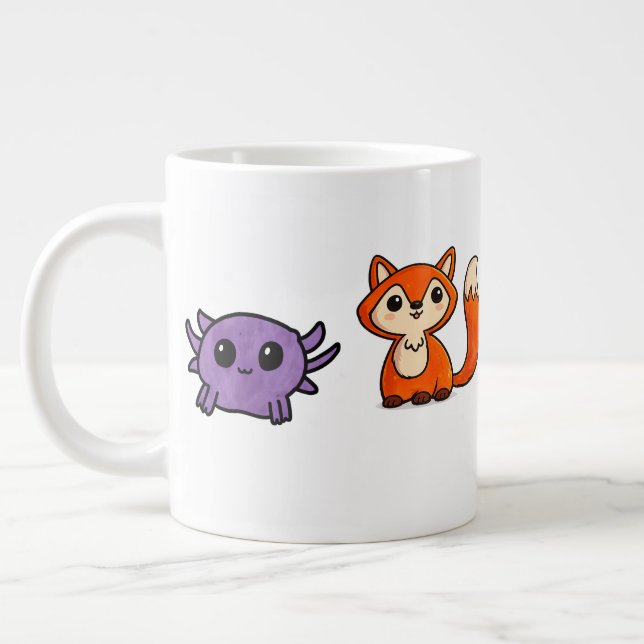süße Tier Tasse (Links)