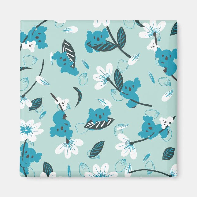 Süße Tier und Natur in Koala Magnet (Vorne)