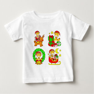 Süße Tierchen im Kinderzimmer - Weihnachten 2025 Baby T-shirt