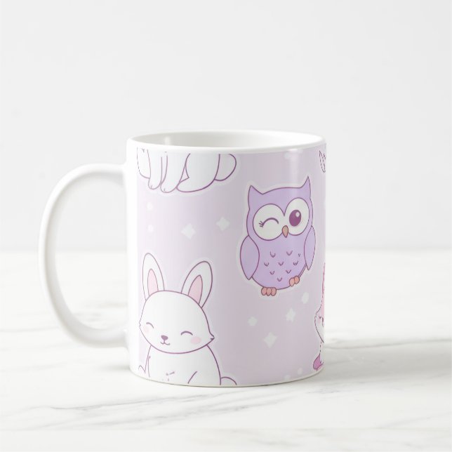 Süße Tiere  Kaffeetasse (Links)