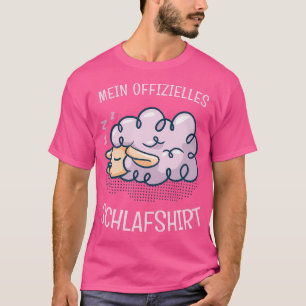 Süße Tiere schlafen mit Schafskindern T-Shirt