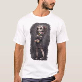 Süße Tiffany und ihr Bär T-Shirt