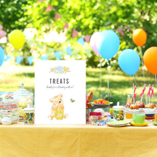 Süße Tische Dekoration Junge Teddybär Baby Shower