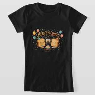 Süße Toast-Feier-Grüße T-Shirt