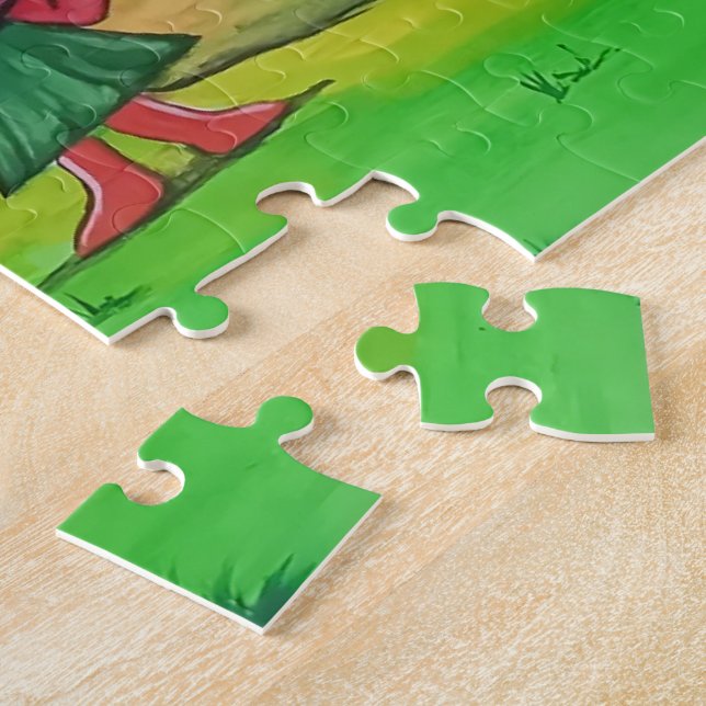 Süße Tomaten-Freunde Kinderpuzzle (Seite)