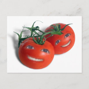 Süße Tomaten Postkarte